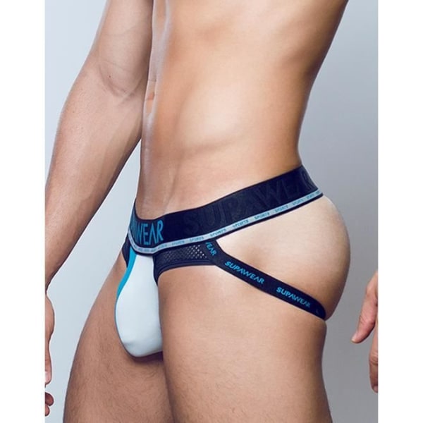 Supawear - Underkläder för män - Jockstrap för män - SPR Android Jockstrap Bluejay - Blå - 1 x Blå jag
