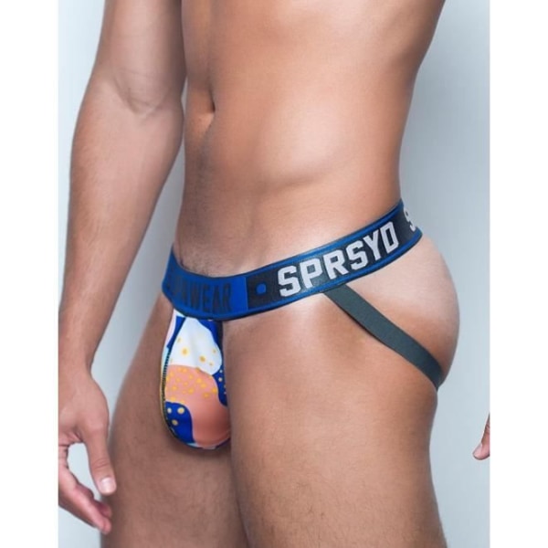 Supawear - Underkläder för män - Jockstrap för män - Sprint Jockstrap Pop Blue - Blå - 1 x Blå M