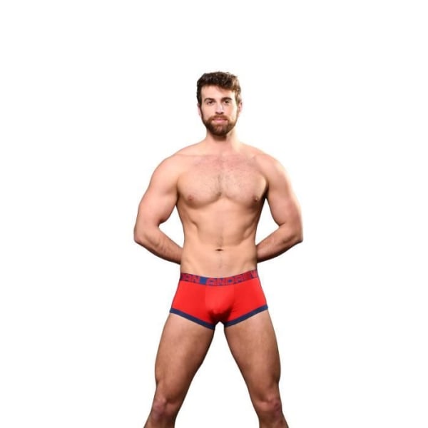 Andrew Christian - Miesten alusvaatteet - Miesten nyrkkeilijät - CoolFlex Active Modal Boxer w/ SHOW-IT® Red - Punainen Röd M