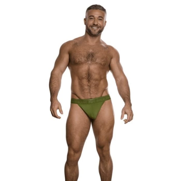 Pojke - Underkläder för män - Strumpor för män - Khaki Bamboo Thong - Khaki - 1 x Kaki jag