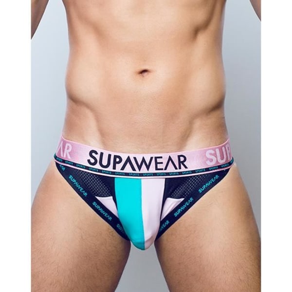 Supawear - Herreundertøj - Herretrusser - SPR Android Brief Keramik Pink - Pink Rosa S