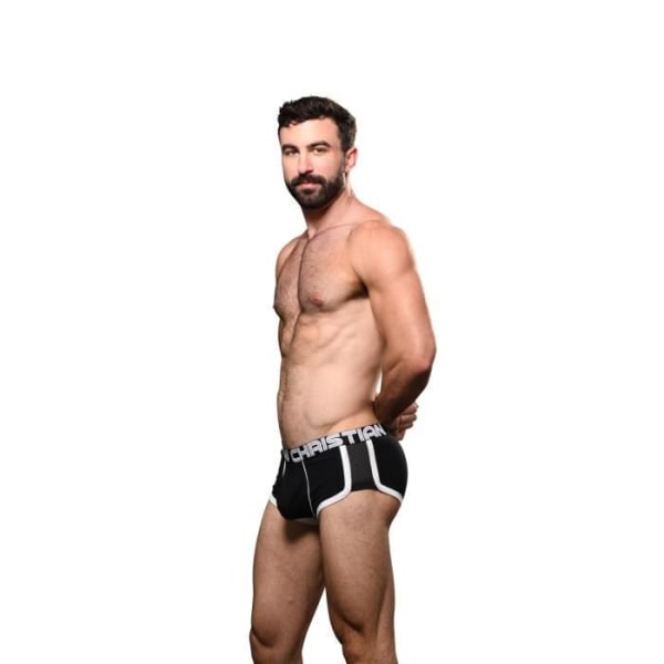 Andrew Christian - Miesten alusvaatteet - Miesten nyrkkeilijät - Slow Fashion Boxer SHOW-IT® Mustalla - Musta Svart M