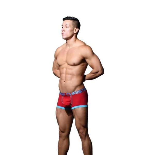 Andrew Christian - Underkläder för män - Boxers för män - TROPHY BOY® For Hung Guys Boxer Röd - Röd Röd M