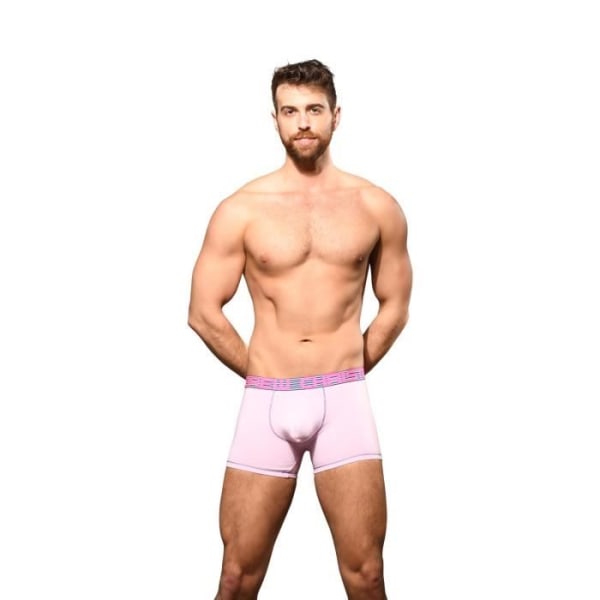 Andrew Christian - Herreundertøj - Herreboksere - ALMOST NAKED® Hang-Free Boxer Pink - Pink Rosa M