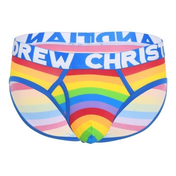 Andrew Christian - Herrunderkläder - Herrbyxor - Pride Stripe Fly Brief m/ ALMOST NAKED® - Blå Blå