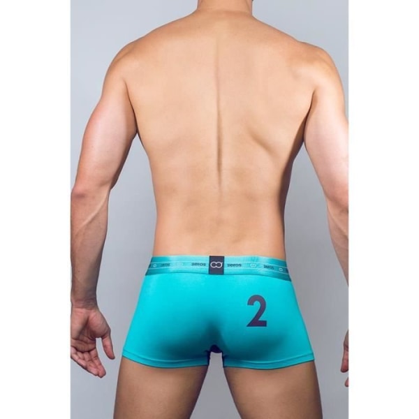2EROS - Herrunderkläder - Boxershorts för män - 2-serie Trunk Ceramic - Blå Blå S