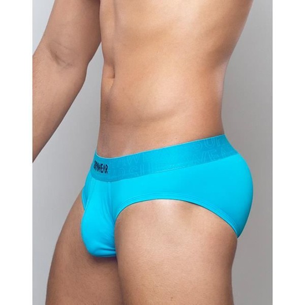 Supawear - Herreundertøj - Herretrusser - Neon Brief Neon Blå - Blå Blå XL