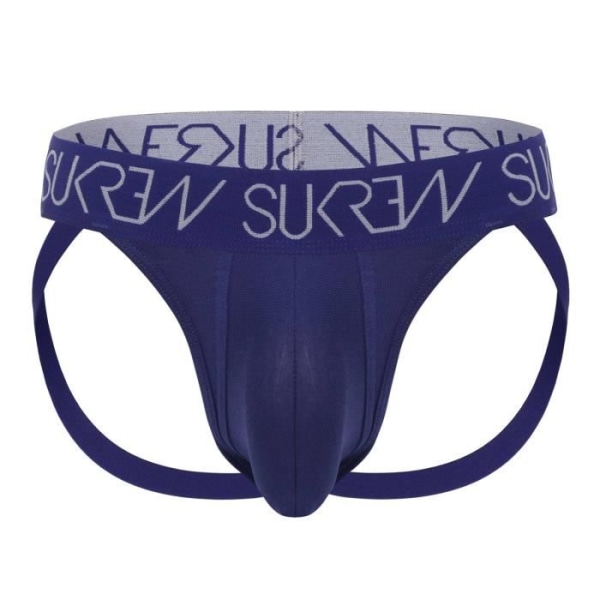 Sukrew - Underkläder för män - Jockstrap för män - Indigo Jockstrap - Marinblå - 1 x Marin jag