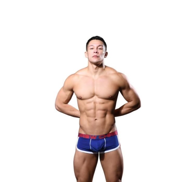 Andrew Christian - Underkläder för män - Boxershorts för män - SHOW-IT® Retro Pop Mesh Boxershorts Marinblå - Marinblå Marin S