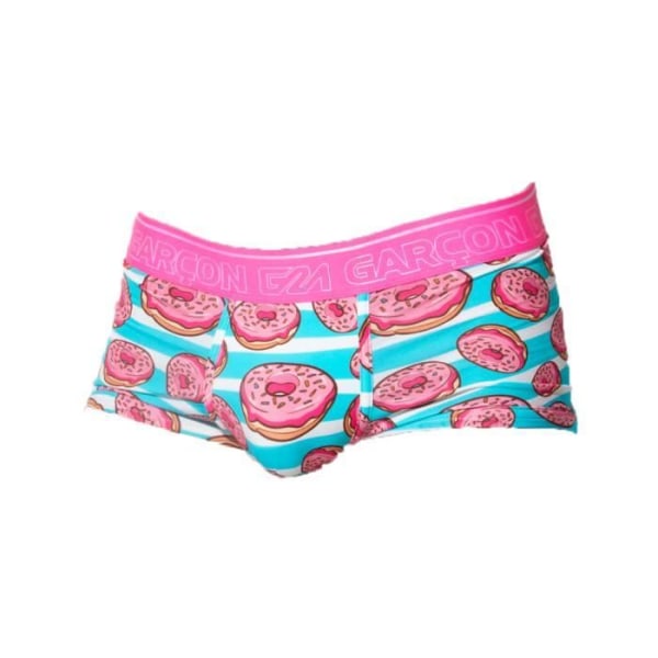 Pojke - Underkläder för män - Boxers för män - Donuts Trunk - Rosa Rosa XL