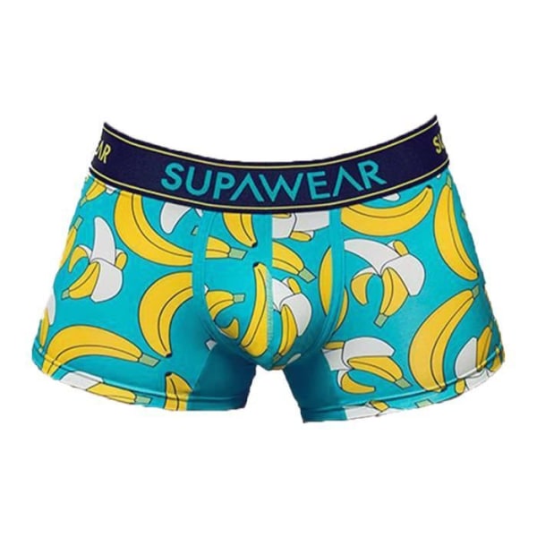 Supawear - Miesten alusvaatteet - Miesten bokserit - Sprint Trunk Bananas - Sininen Blå S