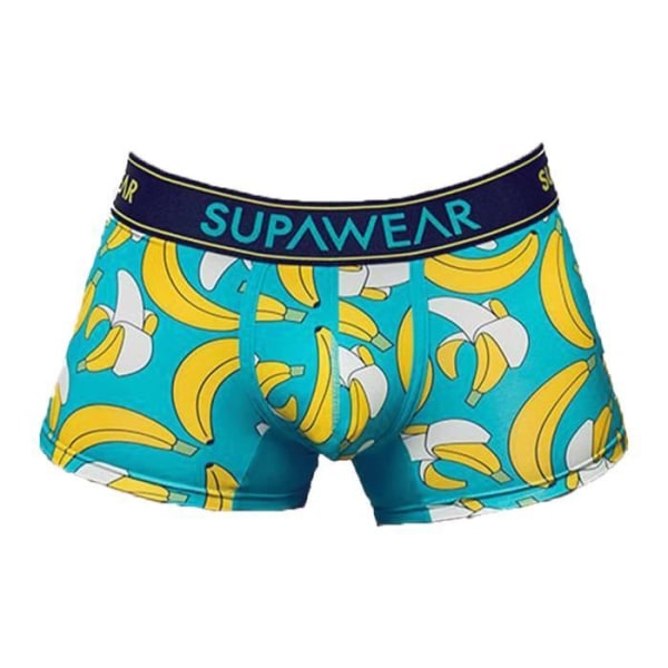 Supawear - Underkläder för män - Boxers för män - Sprint Trunk Bananas - Blå Blå S