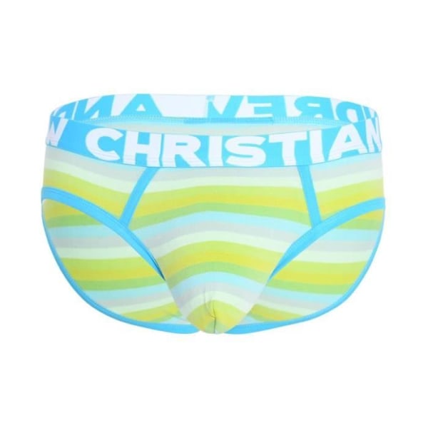 Andrew Christian - Herreundertøj - Herretrusser - Pendry Stripe Brief m/ ALMOST NAKED® - Grøn Grön XL