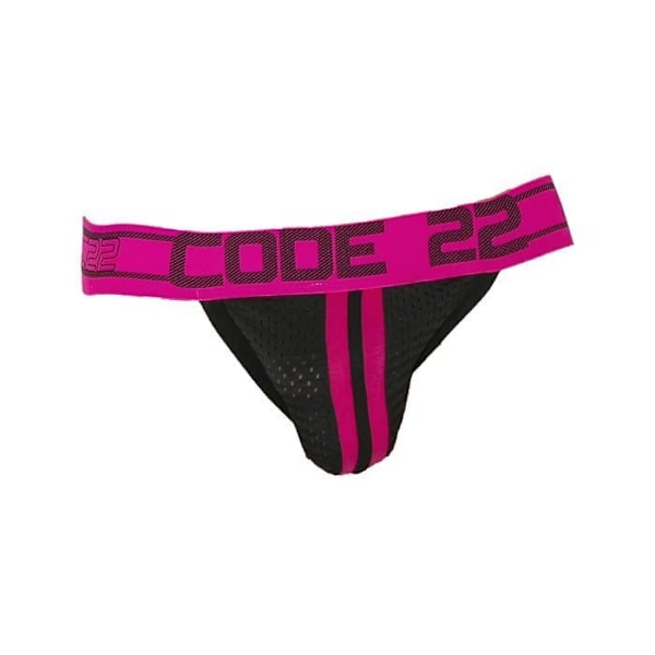 Miesten Jockstrap-alusvaatteet - CODE 22 Motion Jock musta - musta Svart S