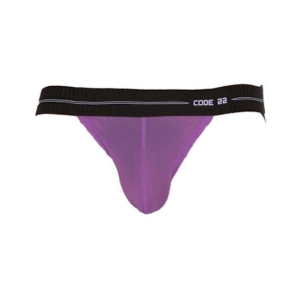 Jockstrap underkläder för män - KOD 22 Sheer Mesh Jock Grape - Rosa Rosa S