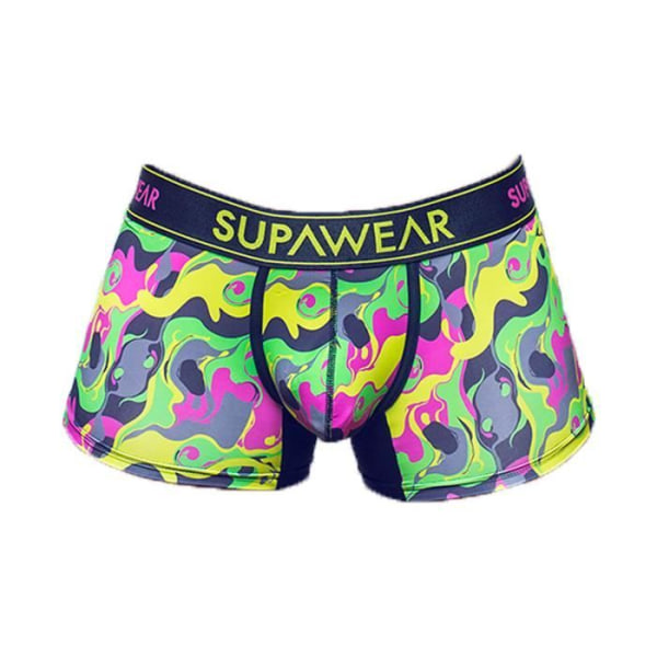 Supawear - Underkläder för män - Boxers för män - Sprint Trunk Gooey Lime - Grön Grön jag