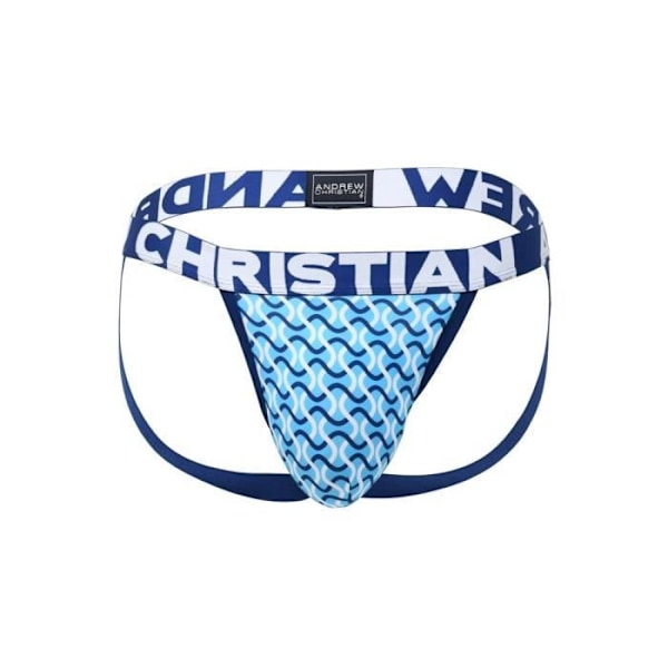 Miesten jockstrap-alusvaatteet - Andrew Christian MYKONOS JOCK W/ LEMOST NAKED® - sininen Blå M