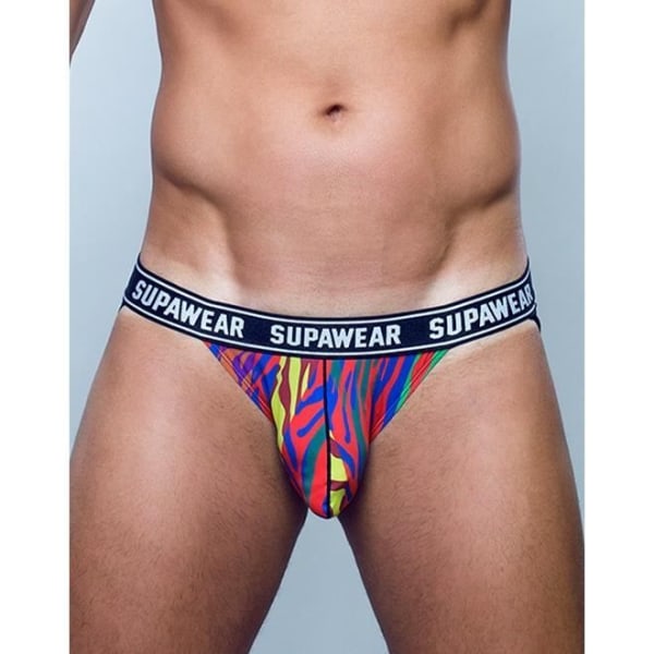 Supawear - Miesten alusvaatteet - Miesten Jockstrap - POW Jockstrap Crimson Beast - Punainen Röd XXL