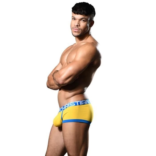 Andrew Christian - Miesten alusvaatteet - Seksikkäät miesten bokserit - BULGE C-RING BOXER Keltainen - Keltainen Gul S