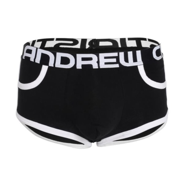 Andrew Christian - Herrunderkläder - Herrboxare - ALMOST NAKED® Retro Pocket Boxer Svart - Svart Svart XL