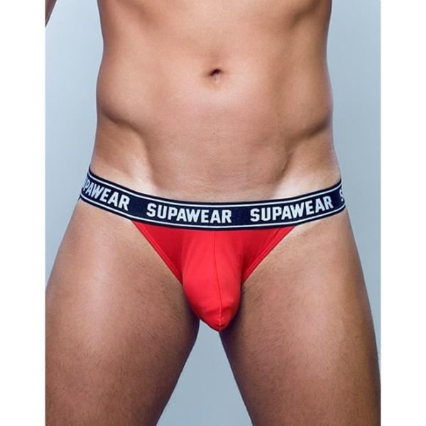 Supawear - Herreundertøj - Jockstrap til mænd - WOW Jockstrap Rød - Rød - 1 x Röd M