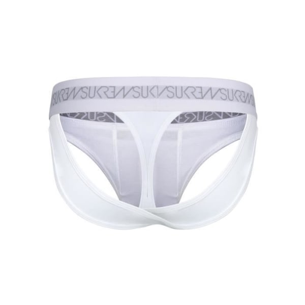 Sukrew - Herreundertøj - Herrestrenge - V-Thong Hvid - Hvid - 1 x Vit jag