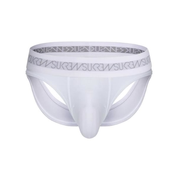 Sukrew - Miesten alusvaatteet - Miesten housut - V-housut Valkoinen - Valkoinen - 1 x Vit XS