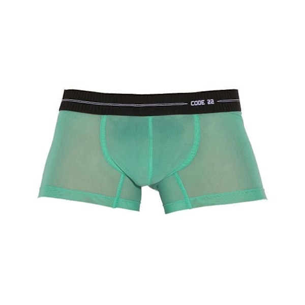 KODE 22 - Herreundertøj - Sexede herreboksere - Sheer Mesh Trunk Grøn - Grøn Grön XL