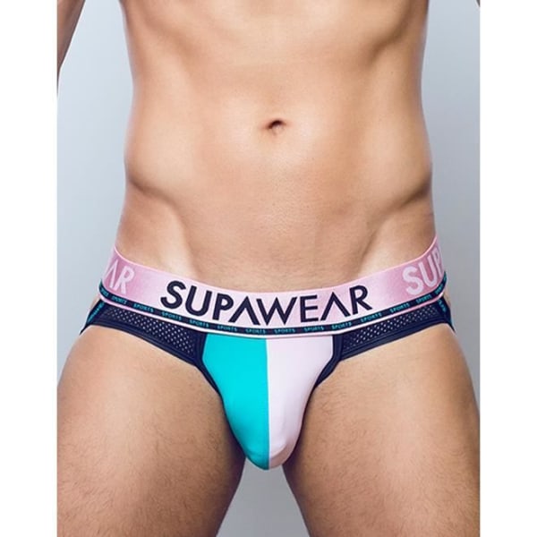 Supawear - Miesten alusvaatteet - Miesten Jockstrap - SPR Android Jockstrap Ceramic Pink - Pinkki - 1 x Rosa XL