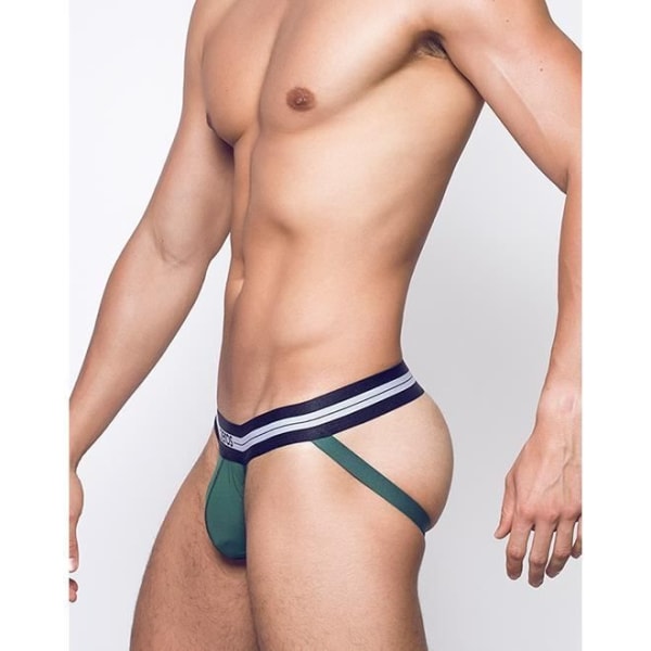 2EROS - Underkläder för män - Jockstrap för män - AKTIV Helios Jockstrap Hunter Green - Grön - 1 x Grön XL