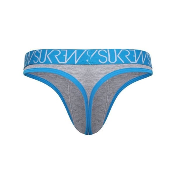 Sukrew - Underkläder för män - Strumpor för män - Klassisk stringtrosa Grå Marl - Grå Grå M