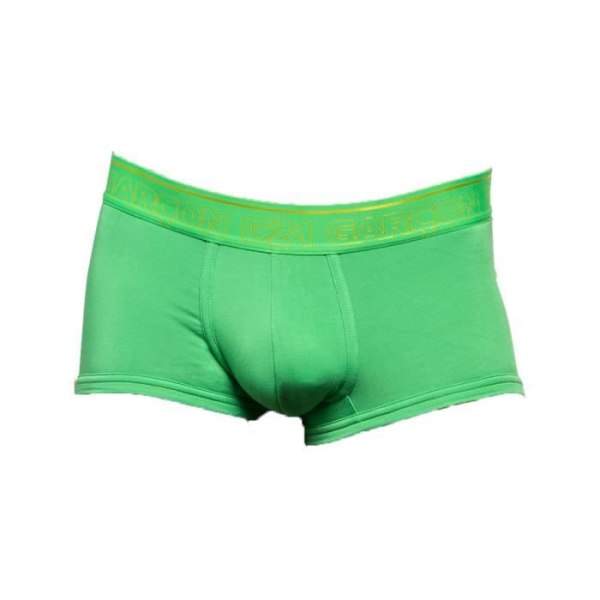 Poika - Miesten alusvaatteet - Miesten bokserit - Bamboo Trunk Green - Vihreä Grön XL