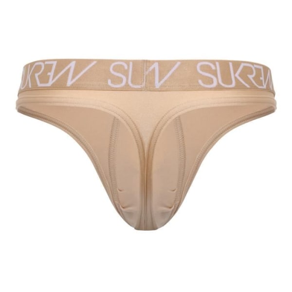 Sukrew - Underkläder för män - Strumpor för män - Klassisk stringtrosa Guld Dust - Guld - 1 x Guld XL