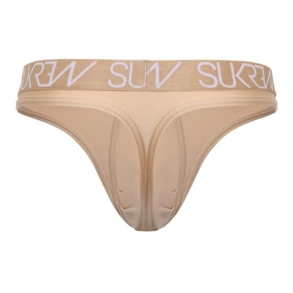 Sukrew - Underkläder för män - Strumpor för män - Klassisk stringtrosa Guld Dust - Guld - 1 x Guld XS