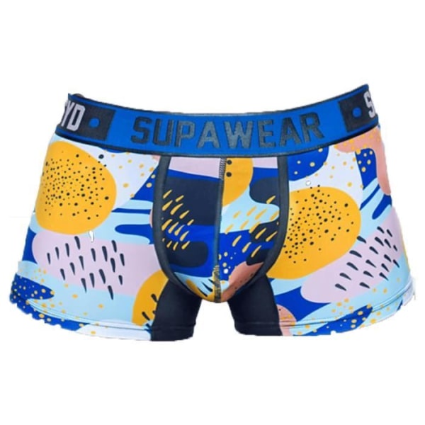 Supawear - Underkläder för män - Boxers för män - Sprint Trunk Pop Blue - Blå Blå S