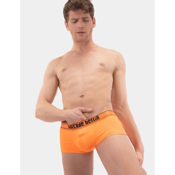 Barcode Berlin - Underkläder för män - Boxershorts för män - Miki Neonorange Boxershorts - Orange Orange XL