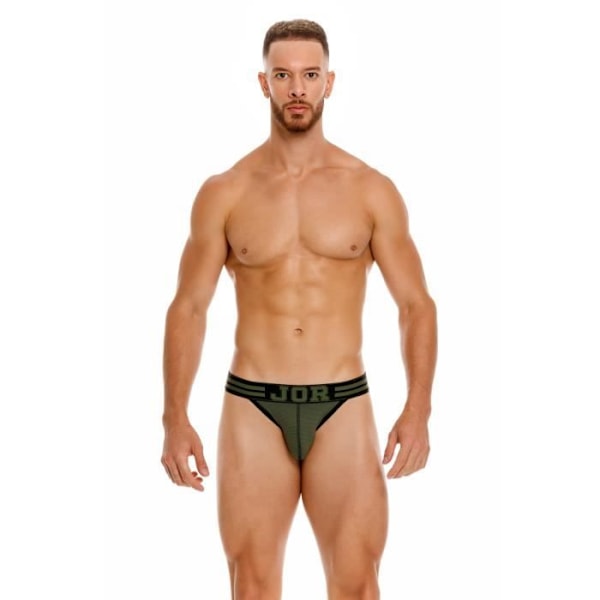 JOR - Miesten alusvaatteet - Miesten stringit - College Thong Green - Vihreä - M