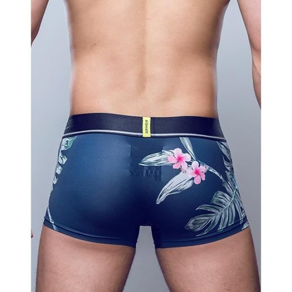 Supawear - Miesten alusvaatteet - Miesten bokserit - Sprint Trunk Jamaika - Musta Svart S