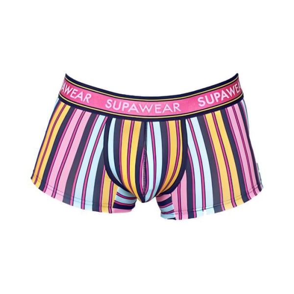 Supawear - Underkläder för män - Boxers för män - Sprint Trunk Stripes - Rosa Rosa