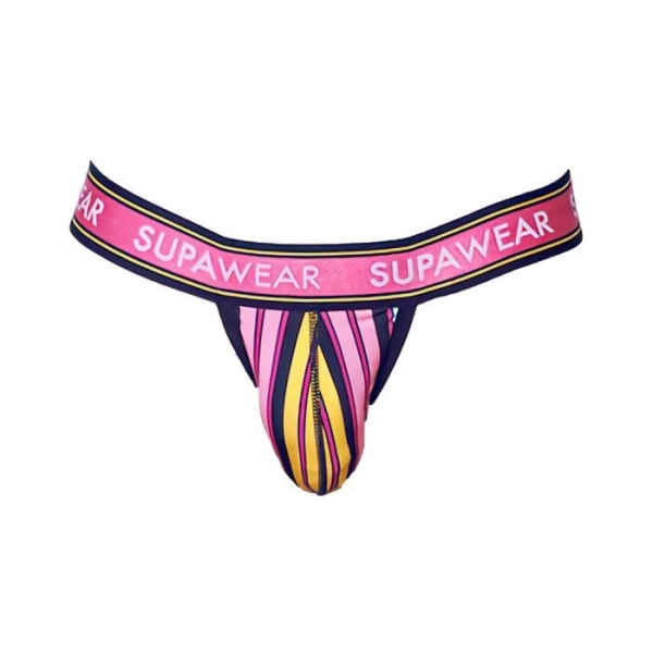 Supawear - Herreundertøj - Herre Jockstrap - Sprint Jockstrap Striber - Pink - 1 x Rosa XL