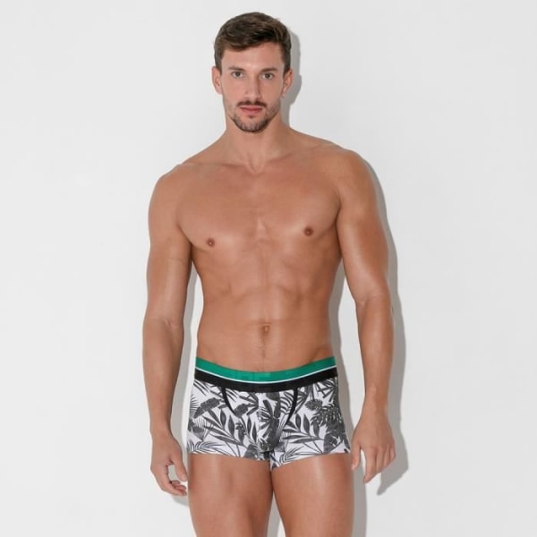 KOD 22 - Underkläder för män - Boxers för män - Palmträdstam kol - Grå Grå XL