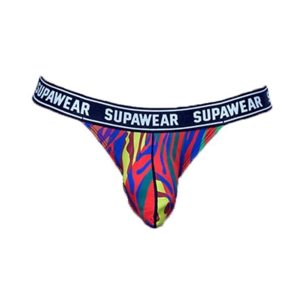 Supawear - Underkläder för män - Strumpor för män - POW Thong Crimson Beast - Röd - 1 x Röd M