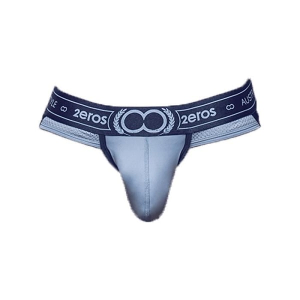 2EROS - Underkläder för män - Jockstrap för män - Apollo Nano Jockstrap Iron - Grå - 1 x Grå XL