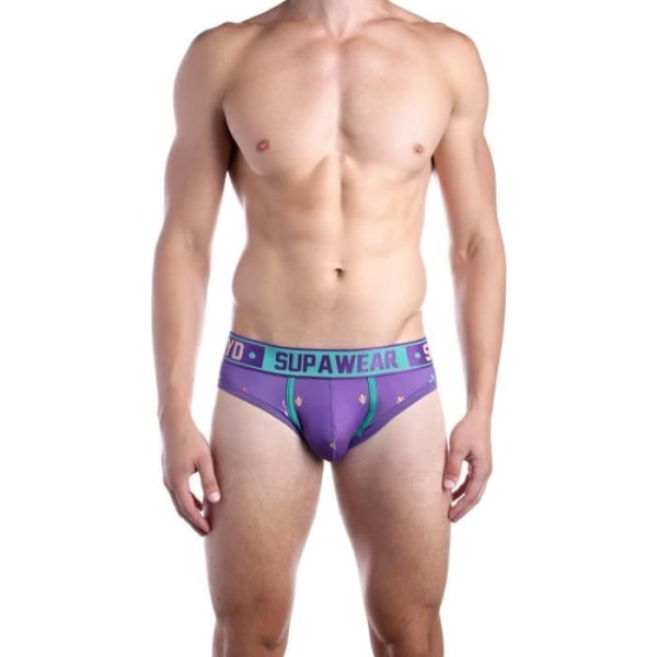 Supawear - Herreundertøj - Herretrusser - Sprint Brief Prickly Purple - Violet Lila S