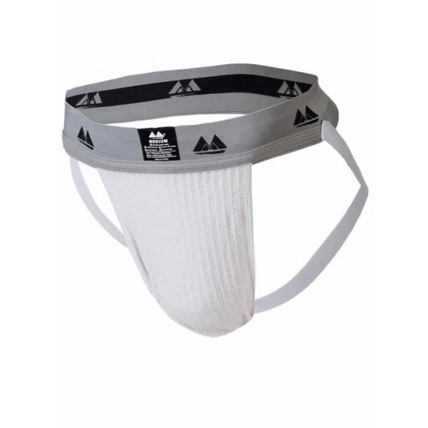 MM Sports - Miesten Alusvaatteet - Miesten Jockstrap - Original Edition Swimmer/Jogger Jockstrap 2 tuumaa Valkoinen - Valkoinen - 1 x Vit jag