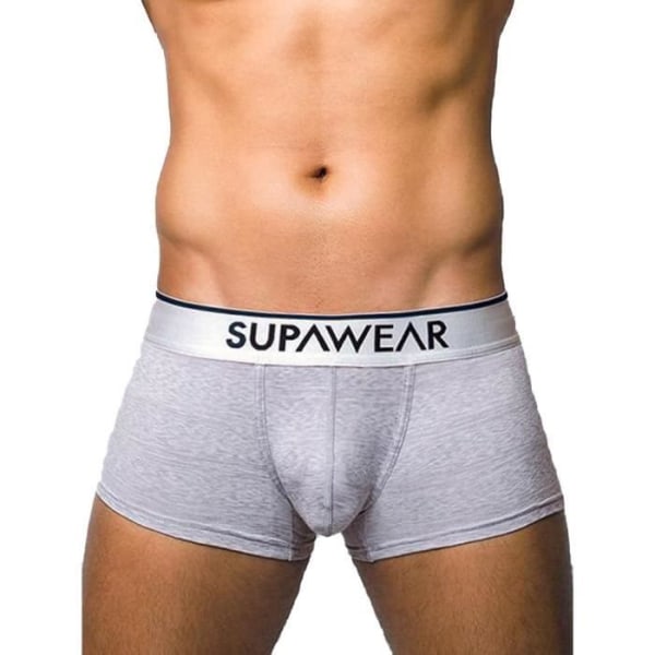 Supawear - Miesten alusvaatteet - Miesten bokserit - HERO Trunk Light - Harmaa Grå XL