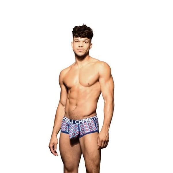 Andrew Christian - Herreundertøj - Herreboksere - CARLTON MESH BOXER M/ ALMOST NAKED® - Lilla Lila XL