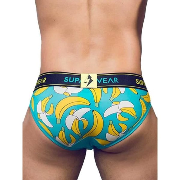 Supawear - Herrunderkläder - Herrbyxor - Sprint Brief Bananas - Blå Blå S