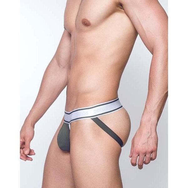 2EROS - Herreundertøj - Jockstrap til mænd - Titan Jockstrap Deep Depths Green - Grøn - 1 x Grön XL