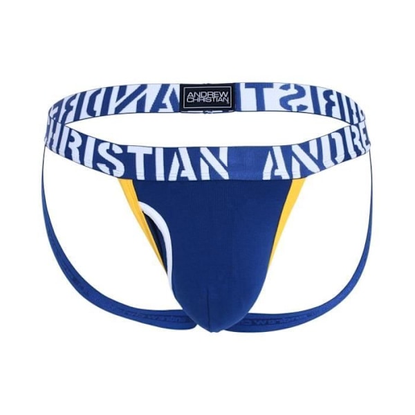 Miesten jockstrap - ANDREW CHRISTIAN - FLY JOCK W/ LEMOST NAKED® Navy - Mesh - SHOW-IT® -sisähattu Marin jag